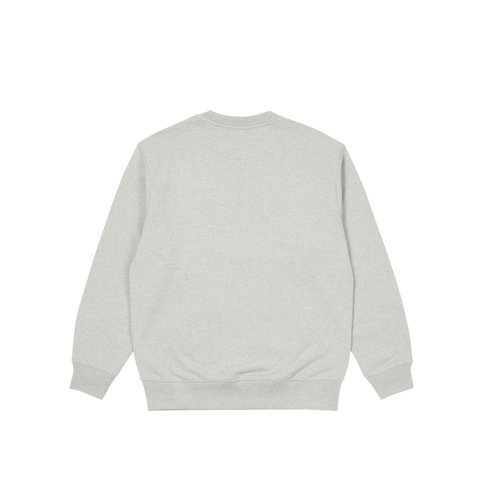 Palace STAR CREW GREY MARL - Colorway