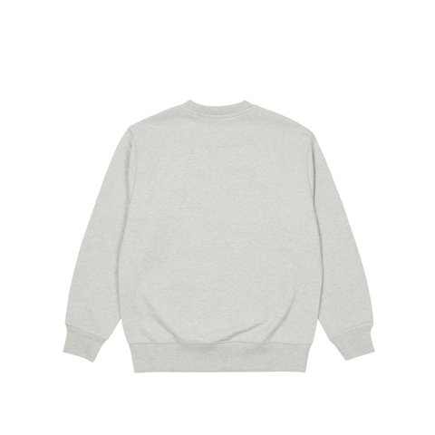 Palace BUN 5G CREW GREY MARL - Colorway