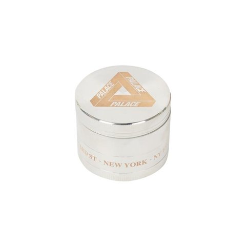 PALACE SHOP HERB GRINDER NEW YORK SILVER