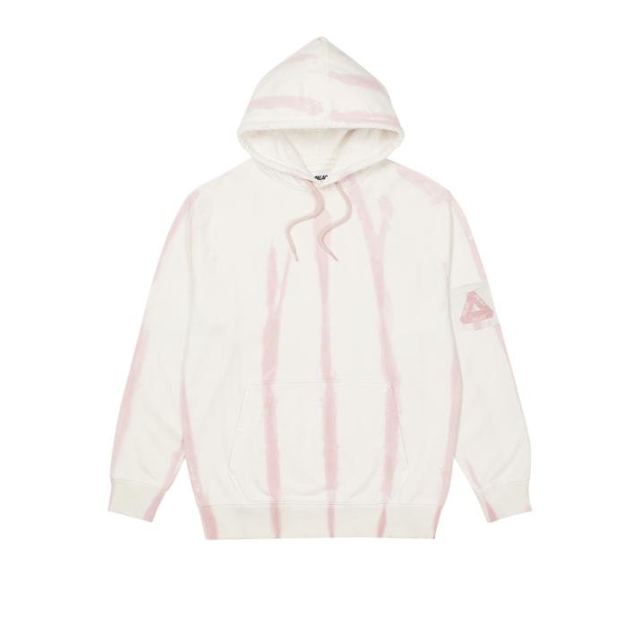 ZEBRA TIE DYE HOOD PINK