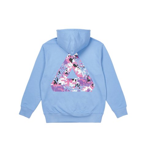 Palace TRI-DIGI HOOD BABY BLUE - Colorway