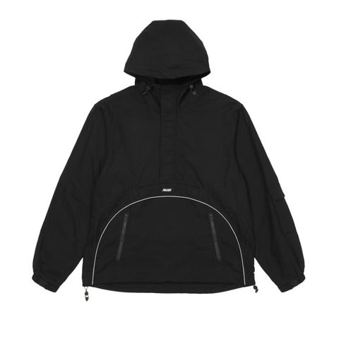 DEFLECTOR 1/2 ZIP JACKET BLACK