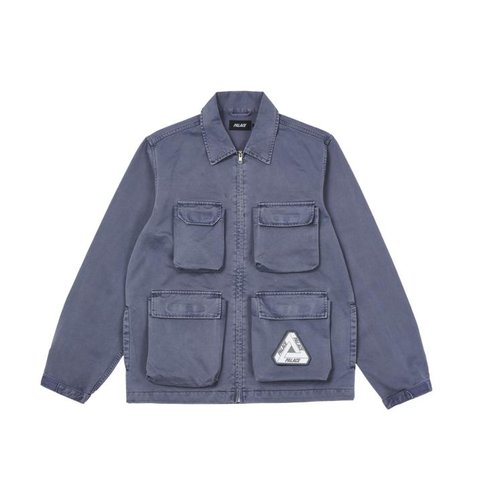 GARMENT DYED JACKET GREY