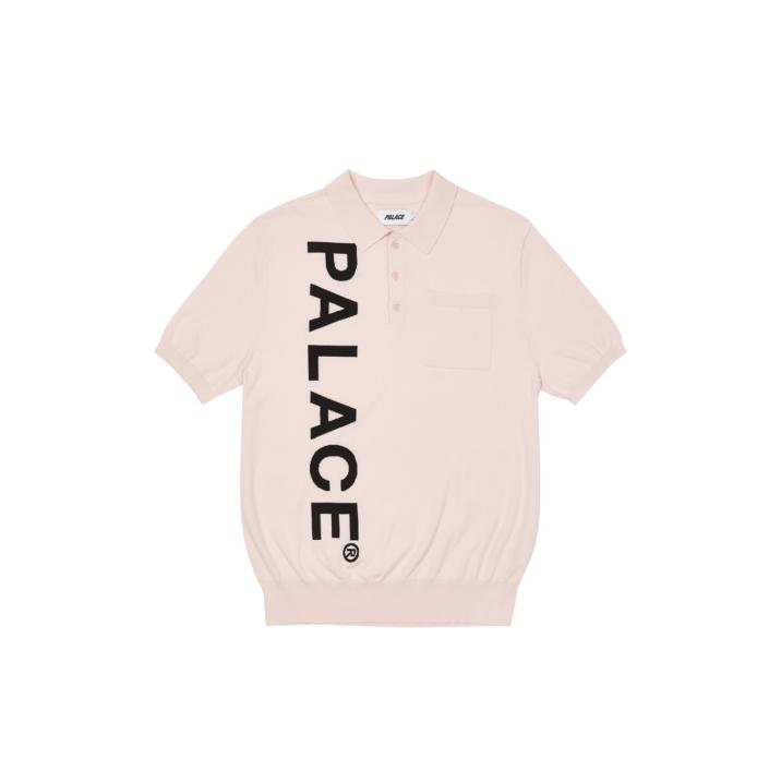 INTARSIA FONT POLO PINK