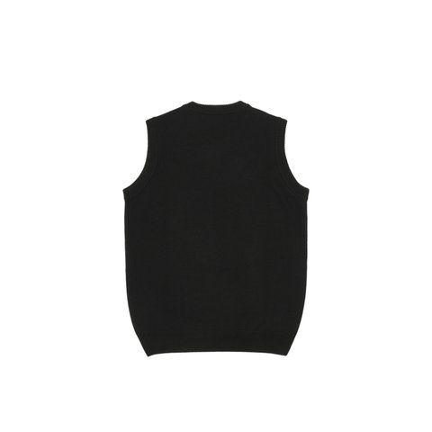 Palace ROSE KNIT VEST BLACK - Colorway