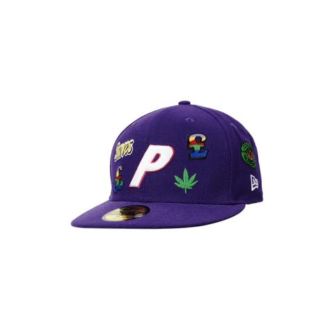 PALACE NEW ERA 59FIFTY JESUS HAT PURPLE