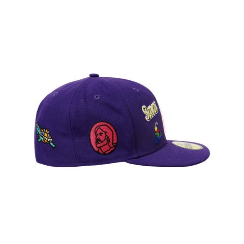Palace PALACE NEW ERA 59FIFTY JESUS HAT PURPLE - Colorway