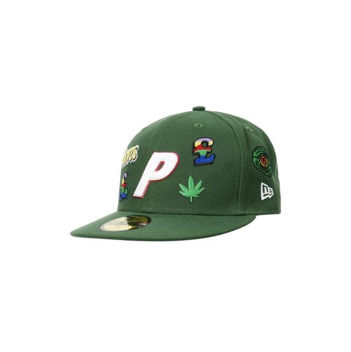 PALACE NEW ERA 59FIFTY JESUS HAT GREEN
