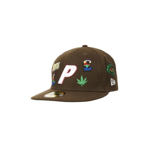 PALACE NEW ERA 59FIFTY JESUS HAT BROWN