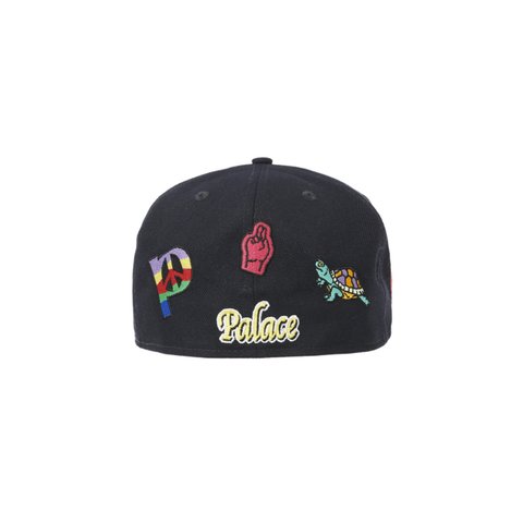 Palace PALACE NEW ERA 59FIFTY JESUS HAT NAVY - Colorway