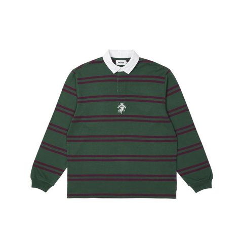 STRIPE RUGBY GREEN / PURPLE