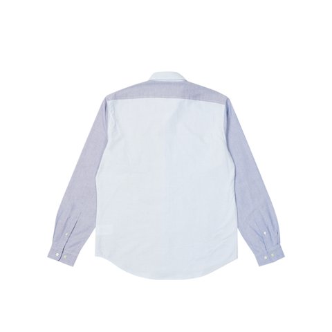Palace MIXED OXFORD SHIRT BLUE - Colorway