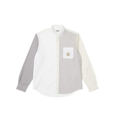 MIXED OXFORD SHIRT WHITE