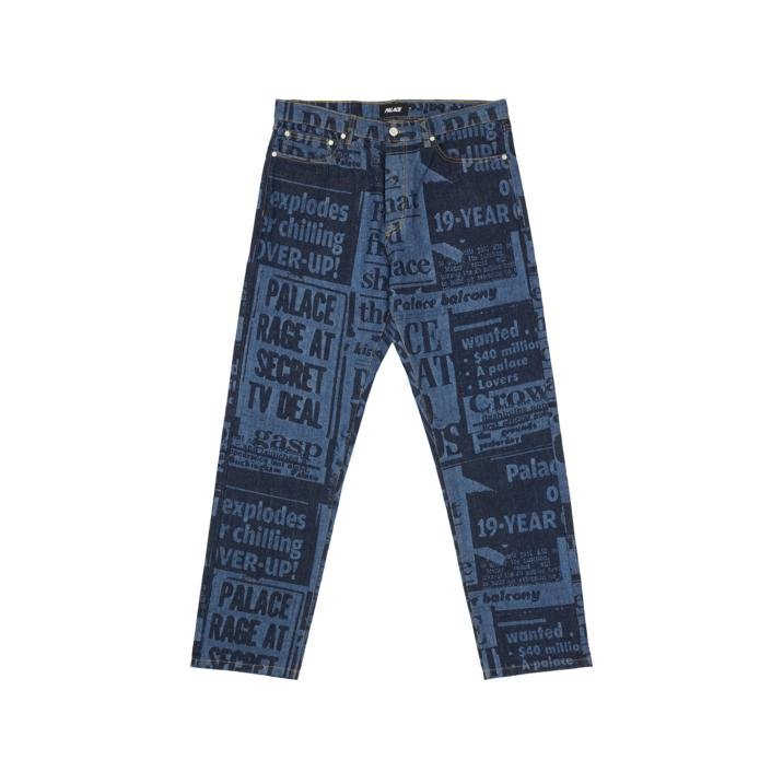 TABLOID DENIM JEAN BLUE