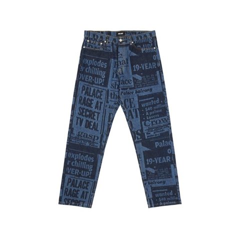 TABLOID DENIM JEAN BLUE