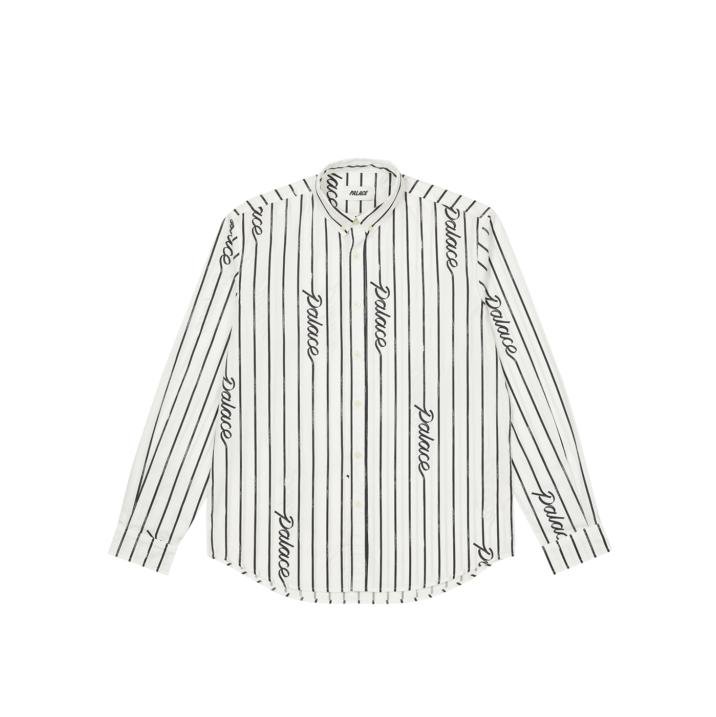 HAND STRIPE SHIRT WHITE