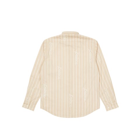 Palace HAND STRIPE SHIRT TAN - Colorway