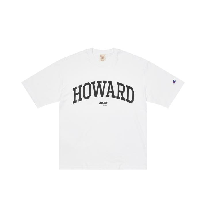PALACE CHAMPION SHOP T-SHIRT NEW YORK WHITE