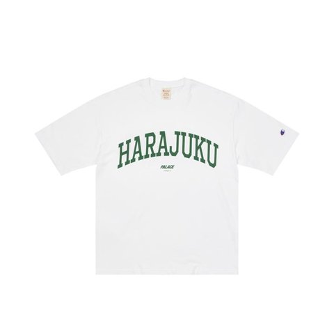 PALACE CHAMPION SHOP T-SHIRT TOKYO WHITE