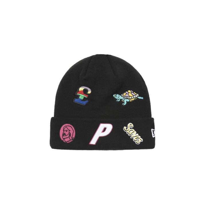 PALACE NEW ERA JESUS BEANIE BLACK