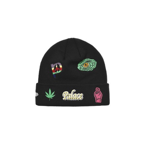 Palace PALACE NEW ERA JESUS BEANIE BLACK - Colorway