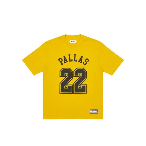 SPORTS MESH T-SHIRT YELLOW