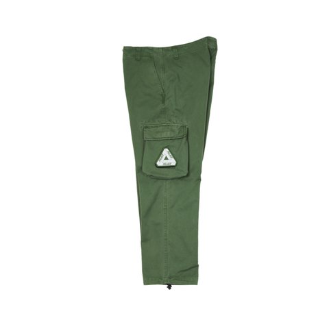 Palace GARMENT DYED CARGO TROUSERS OLIVE - Colorway