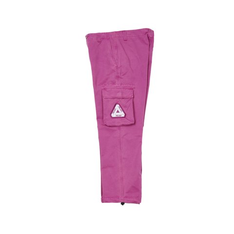 Palace GARMENT DYED CARGO TROUSERS PINK - Colorway