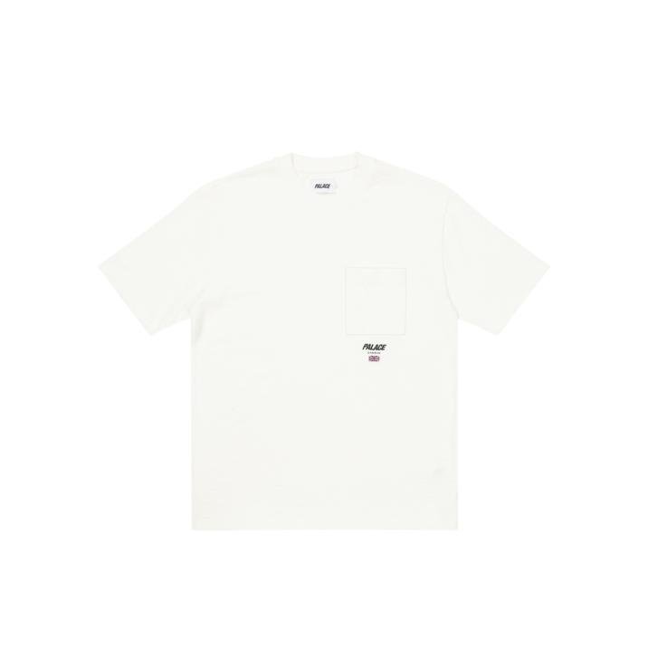 SLUB SQUARE POCKET T-SHIRT WHITE