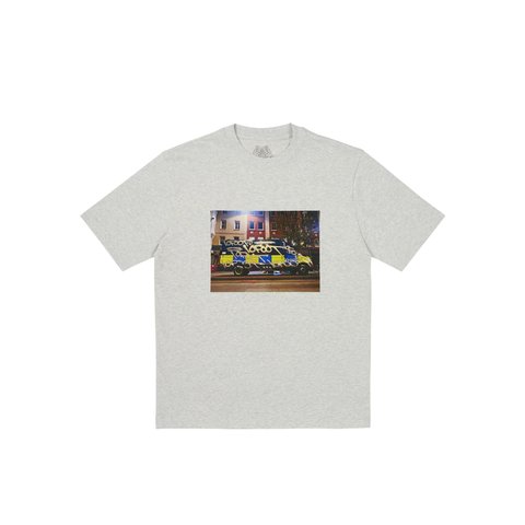 Palace 10FOOT T-SHIRT GREY MARL - Colorway