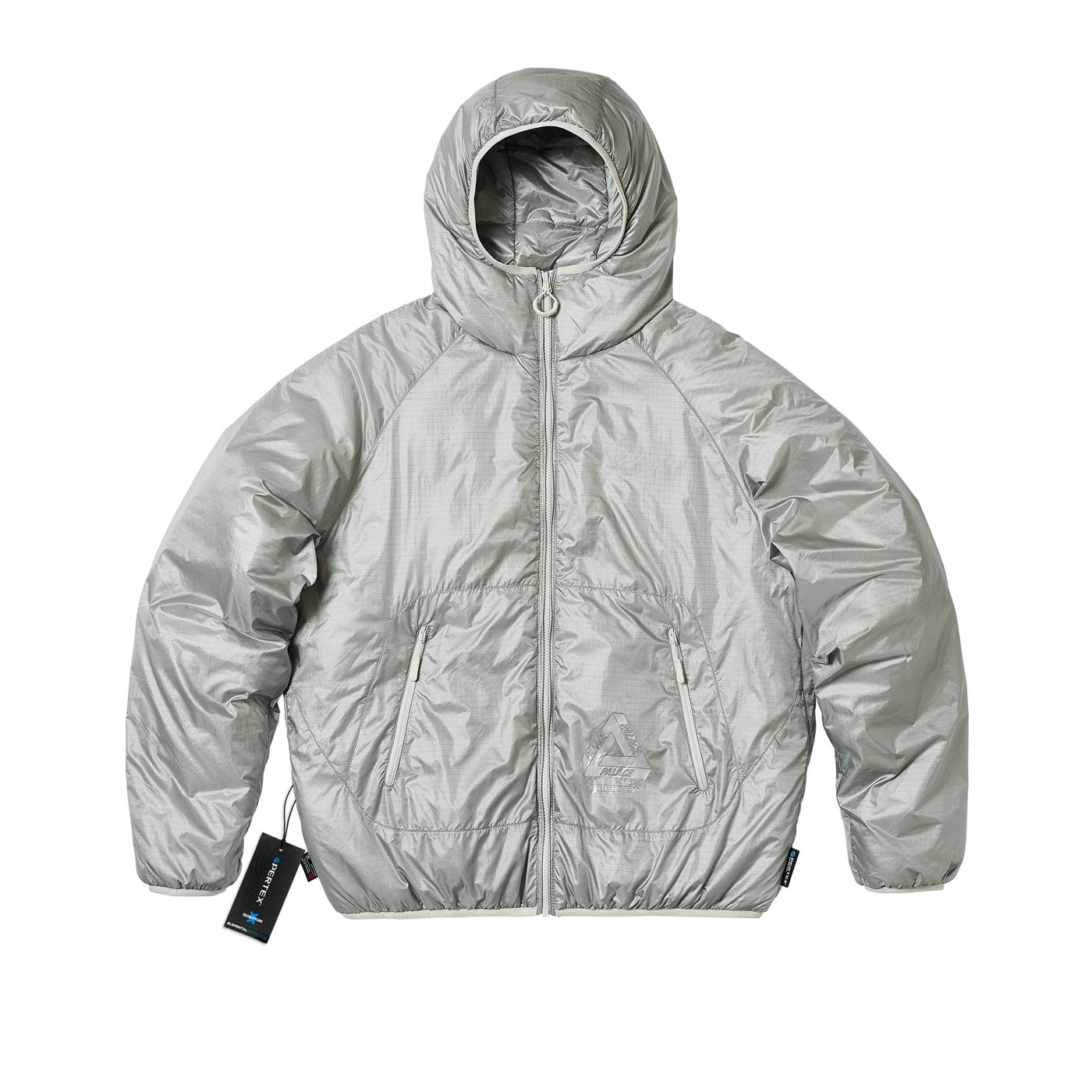 PERTEX QUILTED JACKET GREY