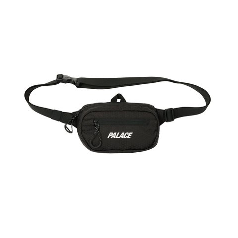 Palace CORDURA ECO HEX RIPSTOP MINI WAIST BAG BLACK - Colorway