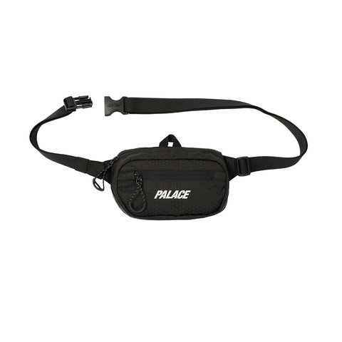 Palace CORDURA ECO HEX RIPSTOP MINI WAIST BAG BLACK - Colorway