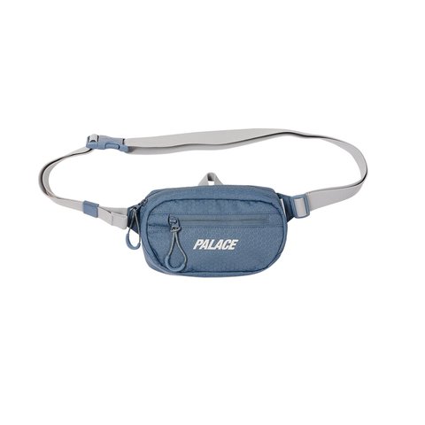Palace CORDURA ECO HEX RIPSTOP MINI WAIST BAG SLATE GREY - Colorway