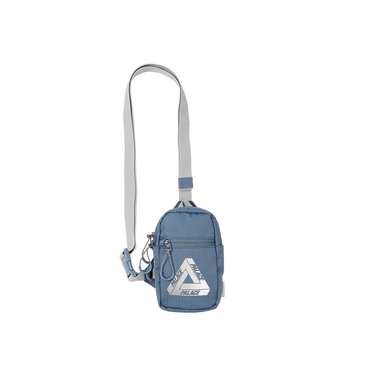 Palace CORDURA ECO HEX RIPSTOP SHOT BAG SLATE GREY (Autumn 2023) - €68.00