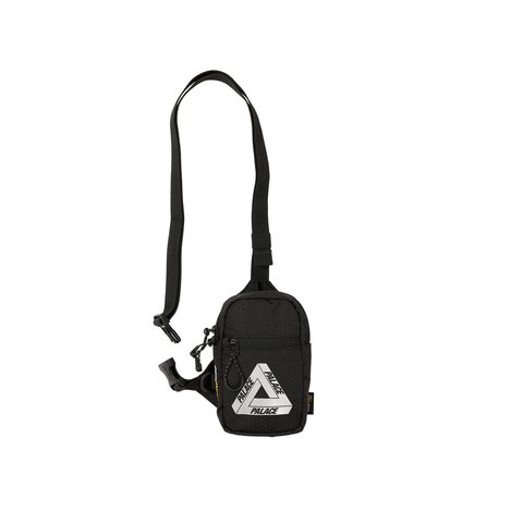 Palace CORDURA ECO HEX RIPSTOP SHOT BAG BLACK - Colorway