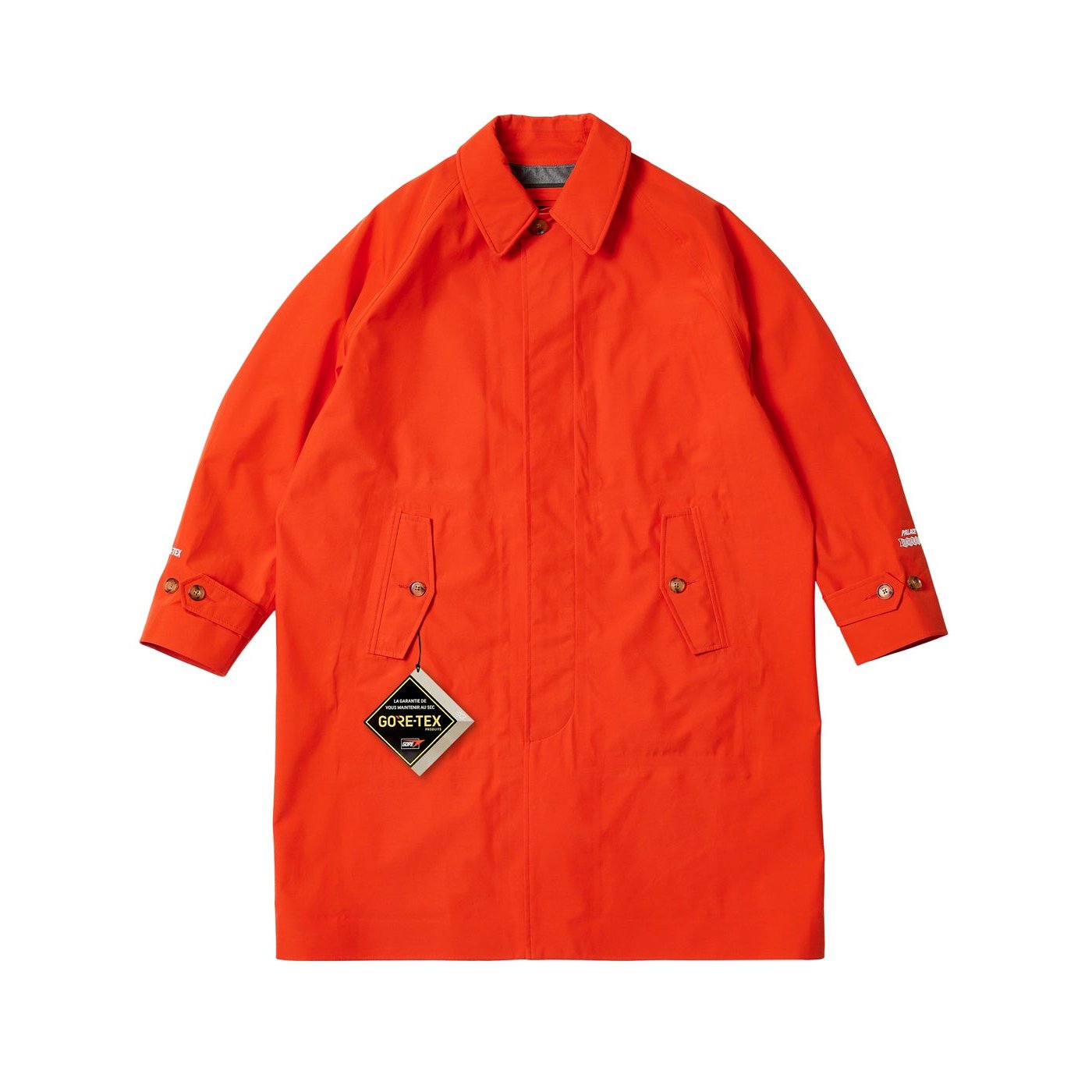 PALACE BARACUTA GORE-TEX G12 JACKET PEPPER RED