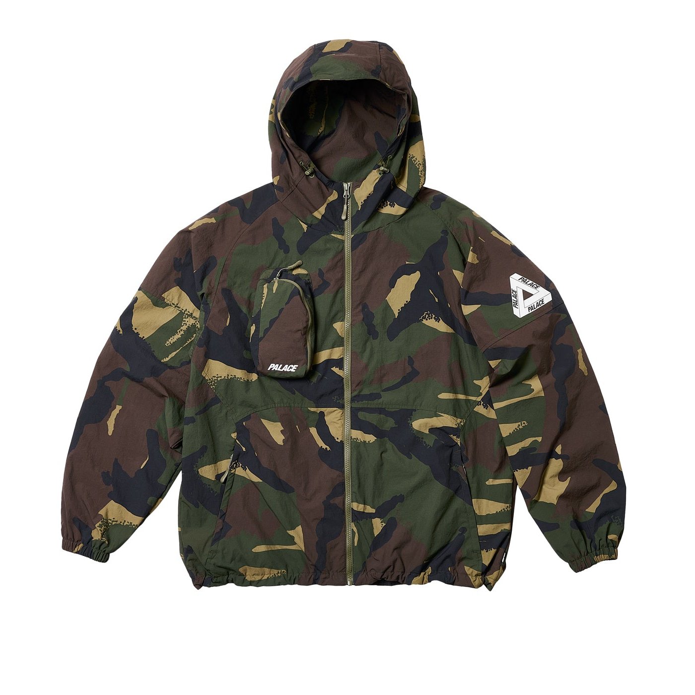 HOODED SHELLER JACKET CAMO