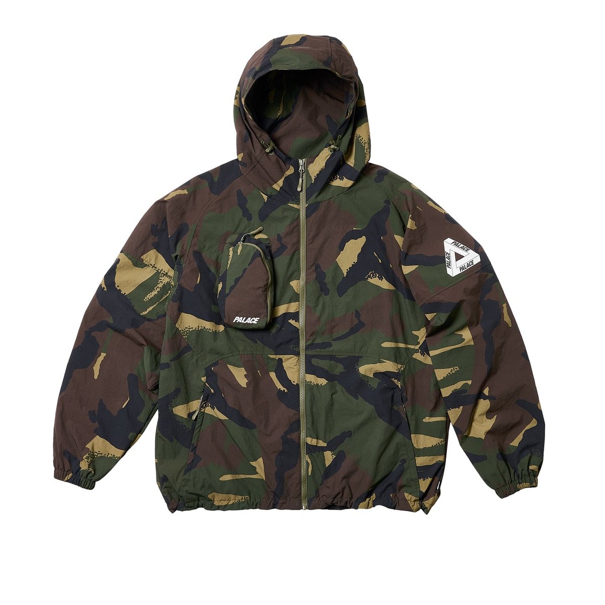 Palace HOODED SHELLER JACKET CAMO (Autumn 2023) - €218.00
