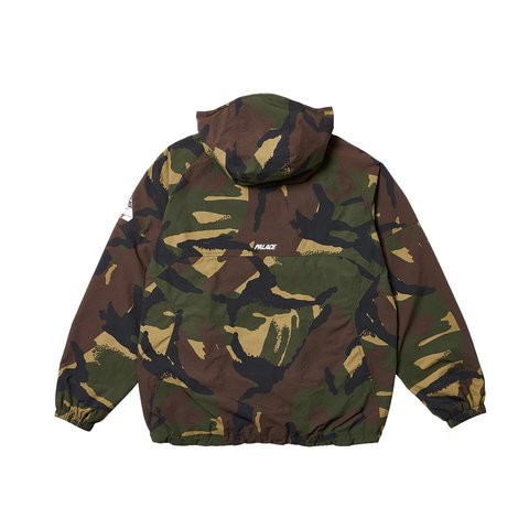 Palace HOODED SHELLER JACKET CAMO - Colorway