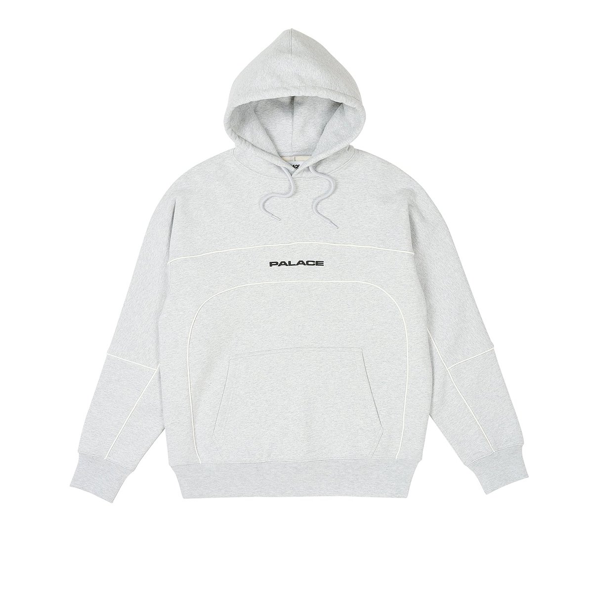 Palace TRACK HOOD GREY MARL (Autumn 2023) - €158.00