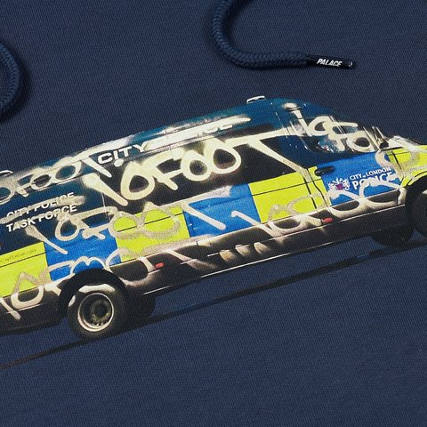 Palace 10FOOT HOOD NAVY - Colorway