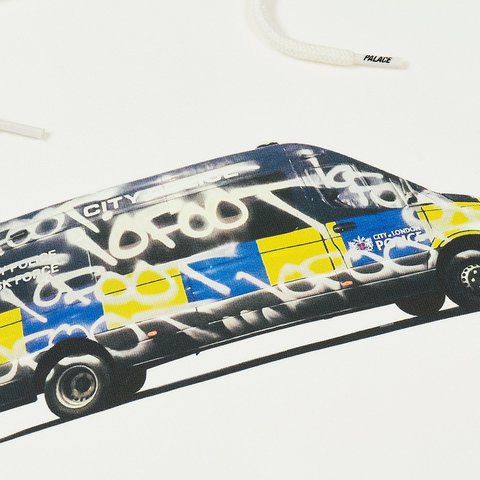 Palace 10FOOT HOOD WHITE - Colorway