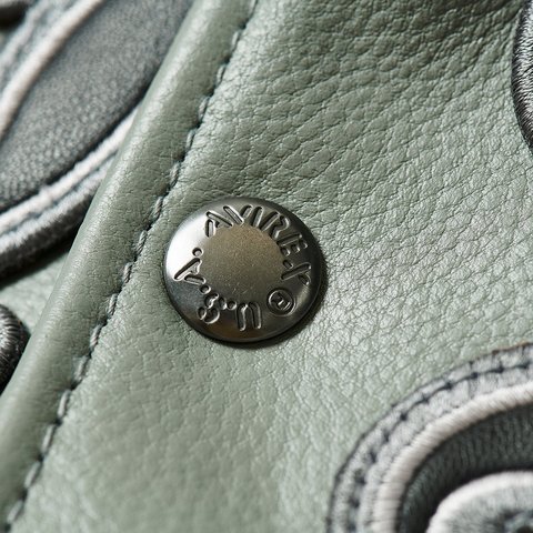 Palace PALACE AVIREX LEATHER JACKET GREY - Colorway