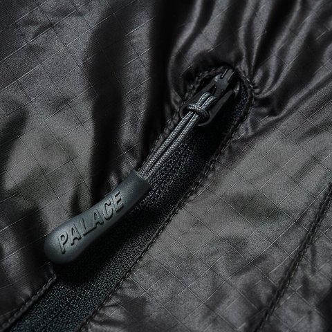 Palace PERTEX QUILTED JACKET BLACK - Colorway