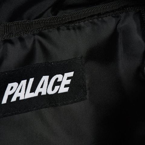 Palace CORDURA ECO HEX RIPSTOP BUN BAG BLACK - Colorway