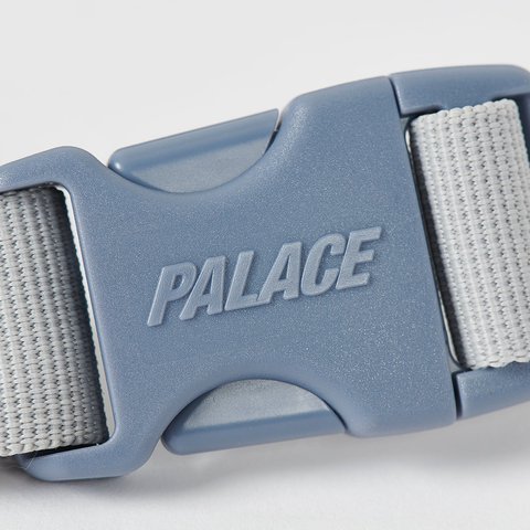 Palace CORDURA ECO HEX RIPSTOP MINI WAIST BAG SLATE GREY - Colorway