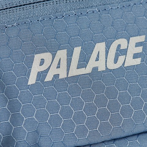Palace CORDURA ECO HEX RIPSTOP MINI WAIST BAG SLATE GREY - Colorway
