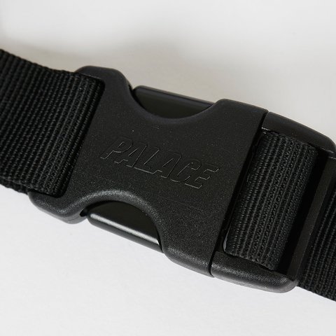 Palace CORDURA ECO HEX RIPSTOP SHOT BAG BLACK - Colorway