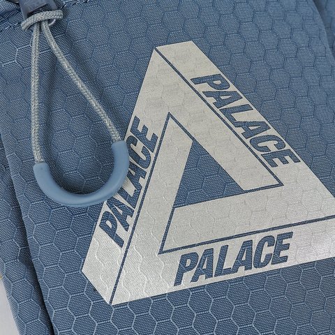 Palace CORDURA ECO HEX RIPSTOP SHOT BAG SLATE GREY - Colorway